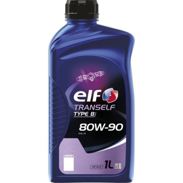 Трансмисионно масло за скоростни кутии и диференциали ELF TRANSELF TYPE B 80W-90, 1 л