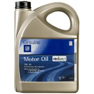 Оригинално синтетично двигателно масло GM OPEL DEXOS 1 GEN 2 5W-30, 5 л