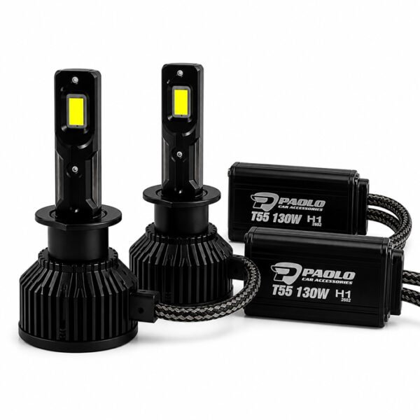 LED bulbs T55 H1 130W 12/24V 6000K - set of 2 for car headlights