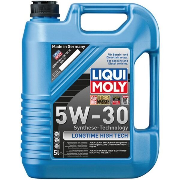 Синтетично двигателно масло LIQUI MOLY LONGTIME HIGH TECH 5W-30, 5 л