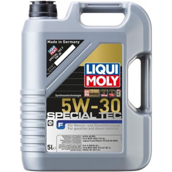 Synthetic engine oil LIQUI MOLY SPECIAL TEC F 5W-30, 5 l