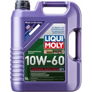 Синтетично двигателно масло LIQUI MOLY SYNTHOIL RACE TECH GT1 10W-60, 5 л