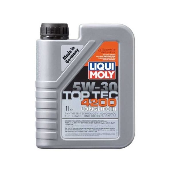 Синтетично двигателно масло LIQUI MOLY TOP TEC 4200 5W-30, 1 л