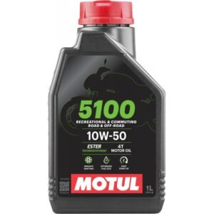 Полусинтетично двигателно масло за мотоциклети MOTUL 5100 4T 10W-50, 1 л
