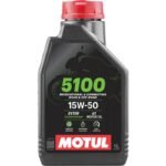 Синтетично двигателно масло за мотоциклети MOTUL 5100 4T 15W-50, 1 л