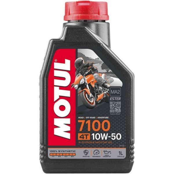 Synthetic motorcycle engine oil MOTUL 7100 4T 10W-50, 1 l