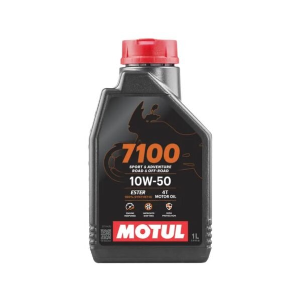 Synthetic motorcycle engine oil MOTUL 7100 4T 10W-50, 1 l