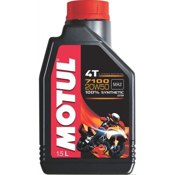 Синтетично двигателно масло за мотоциклети MOTUL 7100 4T 20W-50, 1 л