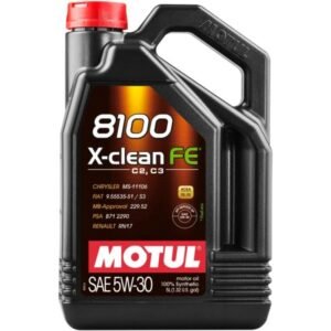 Синтетично двигателно масло MOTUL 8100 X-CLEAN FE 5W-30, 5 л