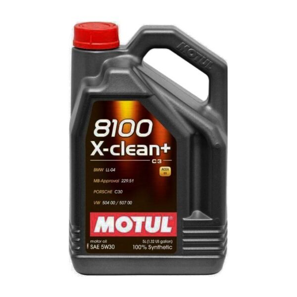 Синтетично двигателно масло MOTUL 8100 X-CLEAN+ 5W-30, 5 л