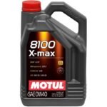 Синтетично двигателно масло MOTUL 8100 X-MAX 0W-40, 5 л