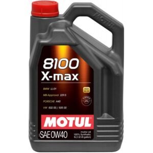 Синтетично двигателно масло MOTUL 8100 X-MAX 0W-40, 5 л
