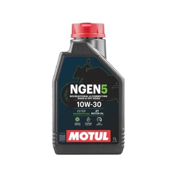 Synthetic engine oil for ATVs, motorcycles and scooters MOTUL NGEN 5 4T 10W-30, 1 l