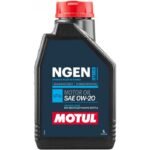Синтетично двигателно масло за хибридни автомобили MOTUL NGEN HYBRID 0W-20, 1 л