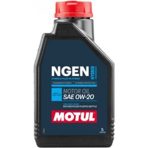 Синтетично двигателно масло за хибридни автомобили MOTUL NGEN HYBRID 0W-20, 1 л