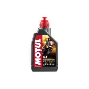Синтетично двигателно масло за скутери MOTUL SCOOTER POWER 4T 5W-40, 1 л