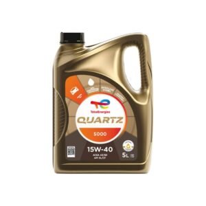 Минерално двигателно масло TOTAL QUARTZ 5000 15W-40, 5 л