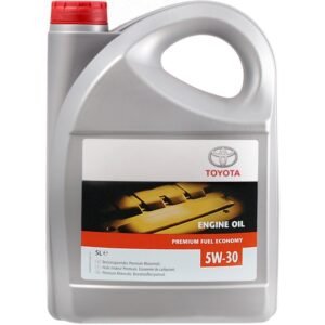 Оригинално синтетично двигателно масло TOYOTA PREMIUM FUEL ECONOMY C2 5W-30, 5 л