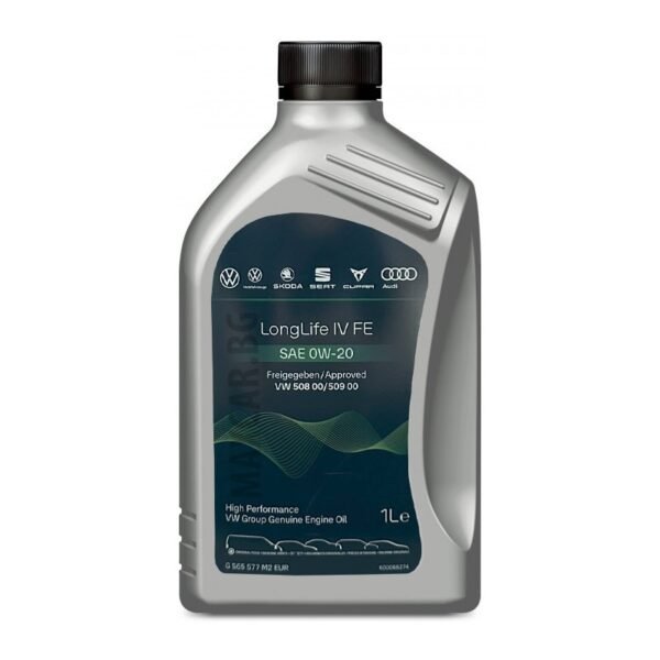 Оригинално синтетично двигателно масло VOLKSWAGEN LONG LIFE IV FE 0W-20, 1 л