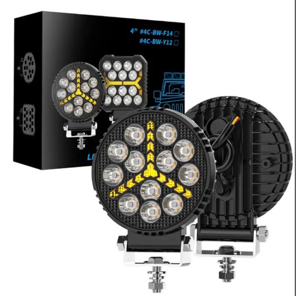 Халоген диоден 124 - 9-80V - 12LED - 19W