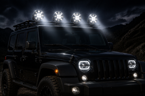 Халоген диоден 907 12-24V 10 LED 9"
