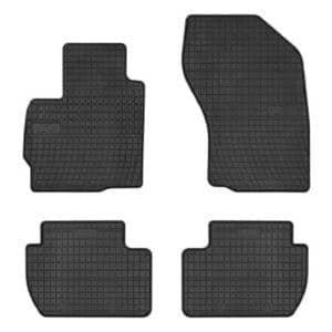 Гумени стелки Frogum съвместими със Citroen C-Crosser, Mitsubishi Outlander, Peugeot 4007 2007-2012, 4 части, черни