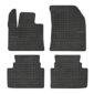 Гумени стелки Frogum съвместими със Citroen C5 Aircross след 2018 година, 4 части, черни
