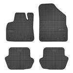 Гумени стелки Frogum съвместими със Citroen DS5 2011-2015, 4 части, черни