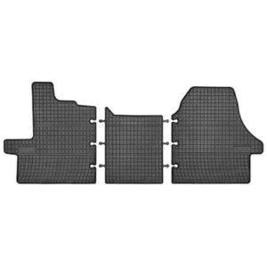 Гумени стелки Frogum съвместими със Citroen Jumper, Fiat Ducato, Peugeot Boxer, след 2006 година, 3 части, черни