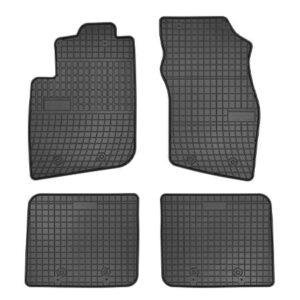 Гумени стелки Frogum съвместими с Volvo S40 1995-2004, V40 1995-2004, 4 части, черни