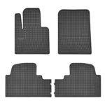 Гумени стелки Frogum съвместими с Hyundai Santa Fe, Kia Sorento 2015-2020, 4 части, черни