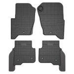 Гумени стелки Frogum съвместими с Land Rover Discovery 2009-2016, 4 части, черни