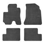 Гумени стелки Frogum съвместими с Toyota Rav4 2000-2005 2WD, 3 врати, 4 части, черни