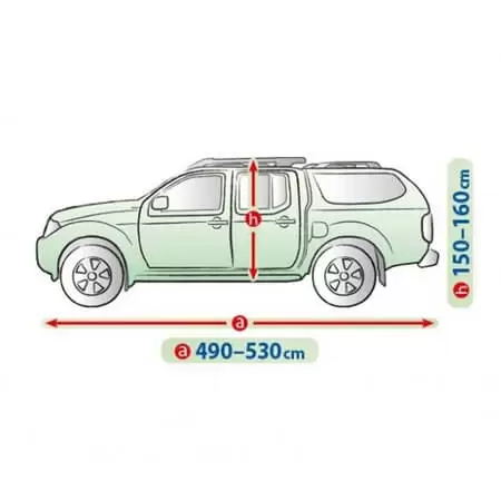 Покривало Kegel Mobile Garage размер XL за Pick Up с твърд таван