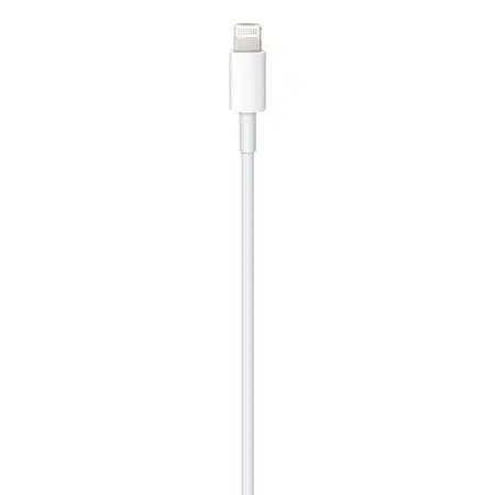 Свържете вашия iPhone или iPad с конектор Lightning към вашия Mac с активиран USB-C или Thunderbolt 3 (USB-C) за синхронизиране и зареждане. Можете също да използвате този кабел с вашия Apple 18W, 20W, 29W, 30W, 61W, 87W или 96W USB ‑ C захранващ адаптер, за да заредите вашето iOS устройство и дори да се възползвате от функцията за бързо зареждане на избрани модели iPhone. USB Type C – Lightning кабел. Дължина 1.0м. Бързо зареждане.