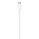 Свържете вашия iPhone или iPad с конектор Lightning към вашия Mac с активиран USB-C или Thunderbolt 3 (USB-C) за синхронизиране и зареждане. Можете също да използвате този кабел с вашия Apple 18W, 20W, 29W, 30W, 61W, 87W или 96W USB ‑ C захранващ адаптер, за да заредите вашето iOS устройство и дори да се възползвате от функцията за бързо зареждане на избрани модели iPhone. USB Type C – Lightning кабел. Дължина 1.0м. Бързо зареждане.