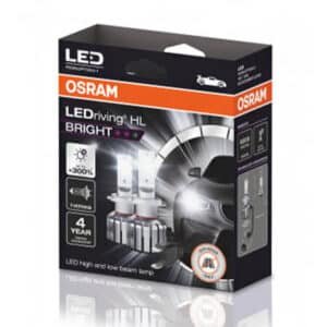 Autoport - LED система OSRAM LEDriving HL Bright с високо качество на изработка и перфектно осветяване. Елегантната форма и дизайнерски атрактивния вид на лазерно изрязания алуминий оформят охладителното тяло. Тъмния принц в кралството на LED осветяването показва прицизен и силен характер, като изпъква със силна и концентрирана бяла светлина. SSL защитата предпазва лампите, като не слага бариера в силата на излъчваната светлина, която е в пъти по-силна от тази стандартните лампи. Животът на лампите удължен до 50 000 часа, което ги прави едни от най-издръжливите лампи (животът им е по-дълъг дори от на ксеноновите лампи). Тези лед системи са подходящи за поставяне на мястото на халогенните лампи.