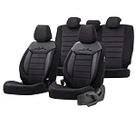 Луксозна кожена тапицерия за кола. Универсални модели подходящи за всички автомобили със стандартни седалки. Изработени от висококачествени материали и съвременен дизайн , нашите кожени калъфи за седалки са съвместими с Airbag системи. Делими задни калъфки за седалки и облегалки за максимален комфорт. Autoport - Вашият Онлайн Магазин за Автоаксесоари!