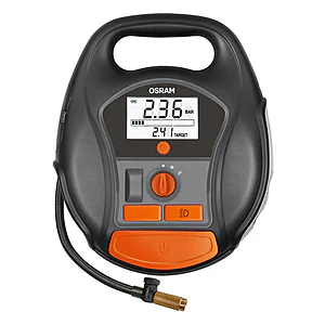Компресор OSRAM TYRE inflate 6000 за гуми, 5.5 bar, 12V, 90dB, с вградена батерия