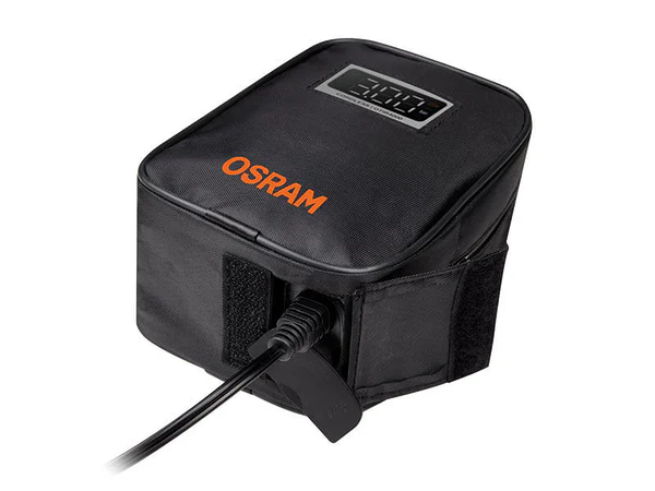 Компресор OSRAM TYRE inflate 4000 за гуми, 8.3 bar, 12V DC, 90dB, с вградена батерия 5000mAh