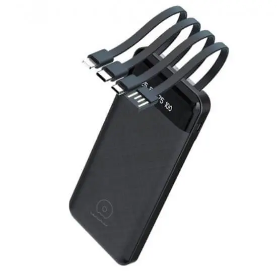 Преносима батерия WUW U44 20000 mAh - Бяла
