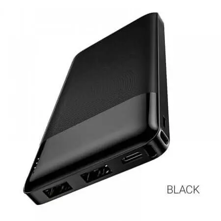Преносима батерия HOCO J72 10000mAh - Черна
