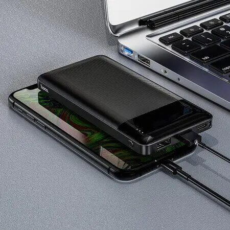 Преносима батерия HOCO J72 10000mAh - Черна