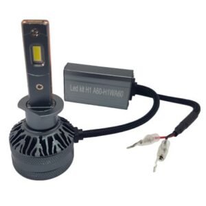 LED крушки - H1 Led система A60 за фарове - 155 000 лукса 55W - Canbus 6000K - 1500% повече светлина - Image 3