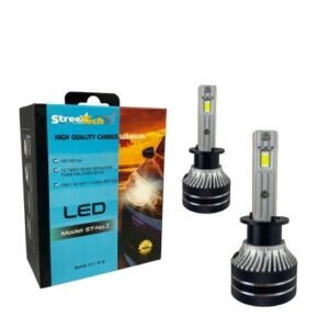 LED крушки - Led система H1 Streetech модел STN2 за фарове - 150 000 лукса, 45W - Canbus 6000K - 1500% повече