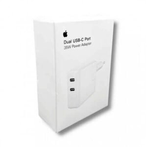 Зарядно устройство Apple Fast Charger 35W за Аpple, с двоен USB Type C – Бяло
