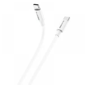 BLUE Power Кабел USB-C – USB-C 1м 100W/5A – Бял BBX44 - Image 12