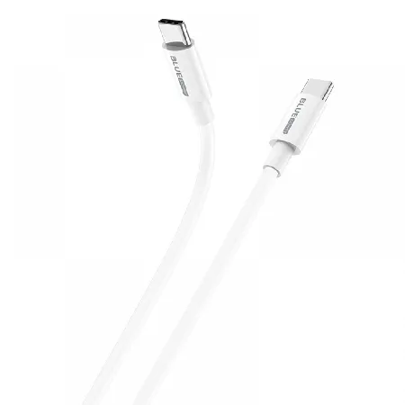 BLUE Power Кабел USB-C – USB-C 1м 100W/5A – Бял BBX44