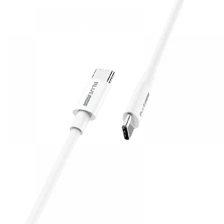 BLUE Power Кабел USB-C – USB-C 1м 100W/5A – Бял BBX44