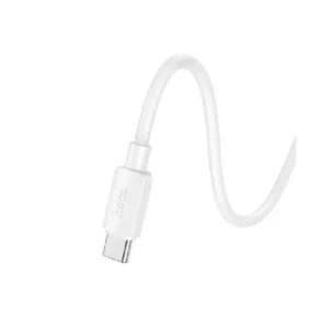HOCO Кабел USB-A – USB-C 1м 100W/6A – Бял X96